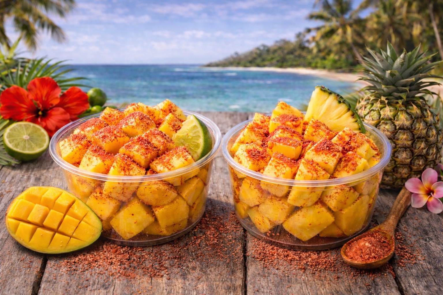 Fresh and Tangy Island Bites